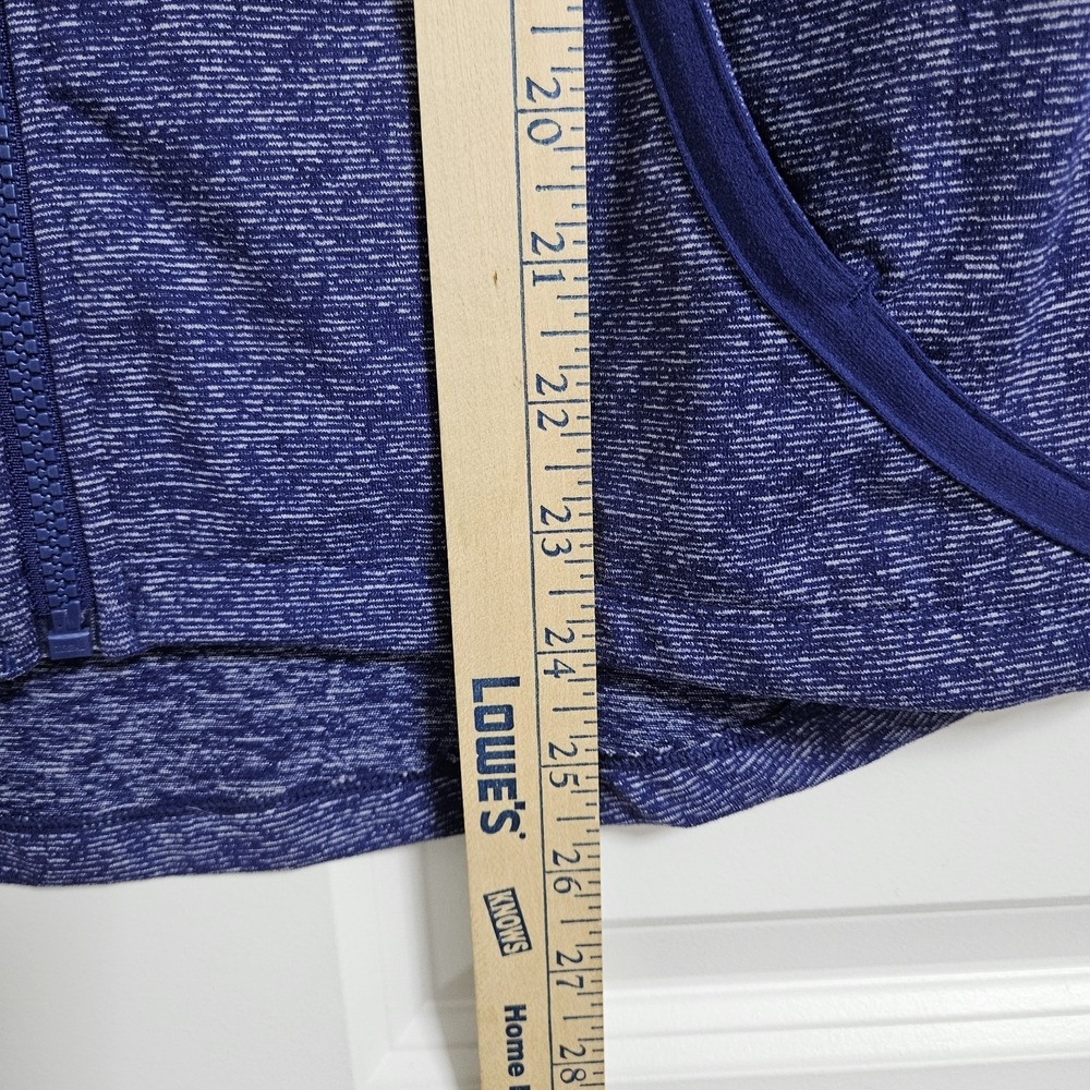 Under Armour Vest Womens Sm Blue Space Dye Full Zip Fitted  Athletic Athleisure - Picture 7 of 9